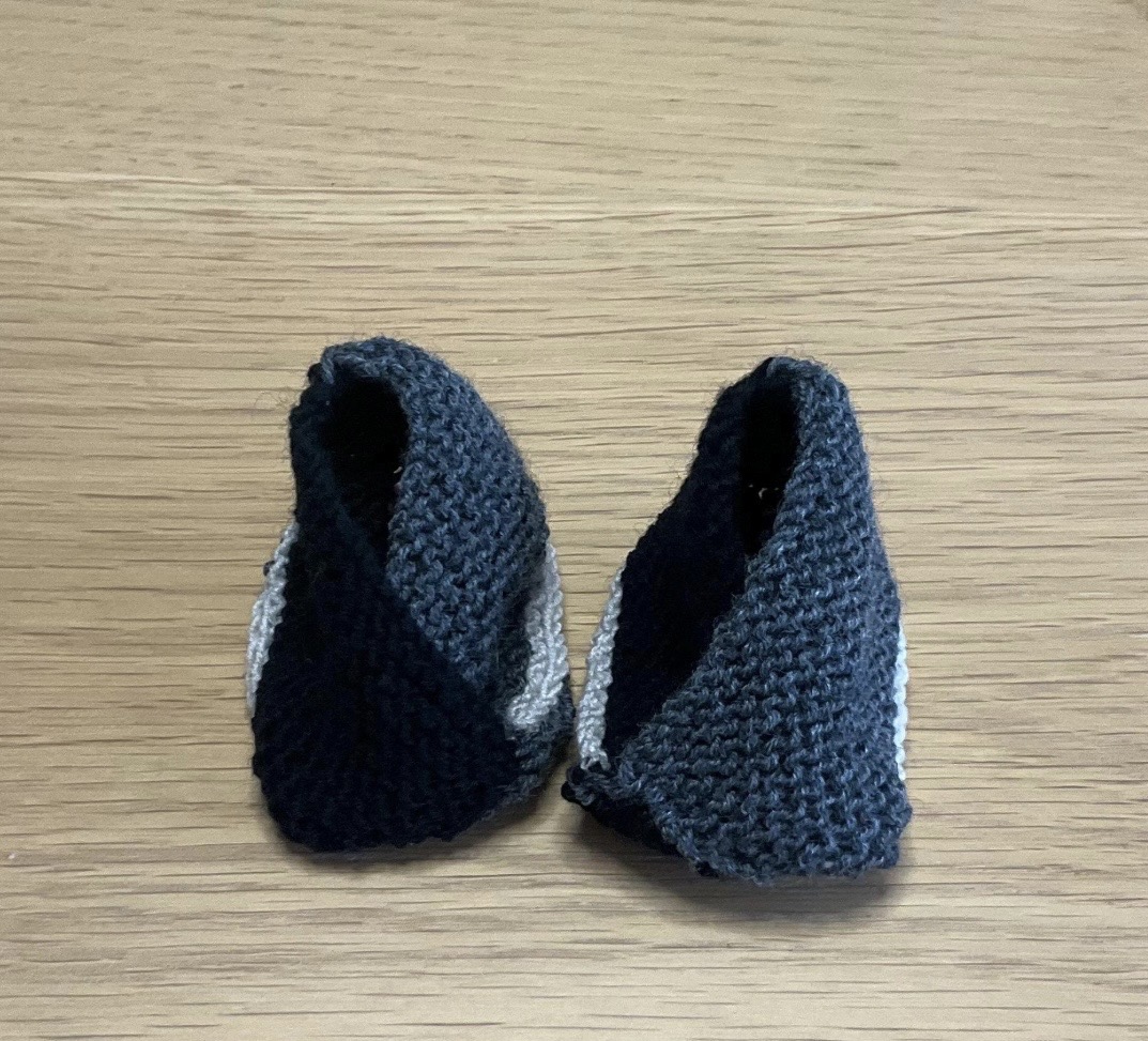 Chaussons 3 couleurs en laine mérinos