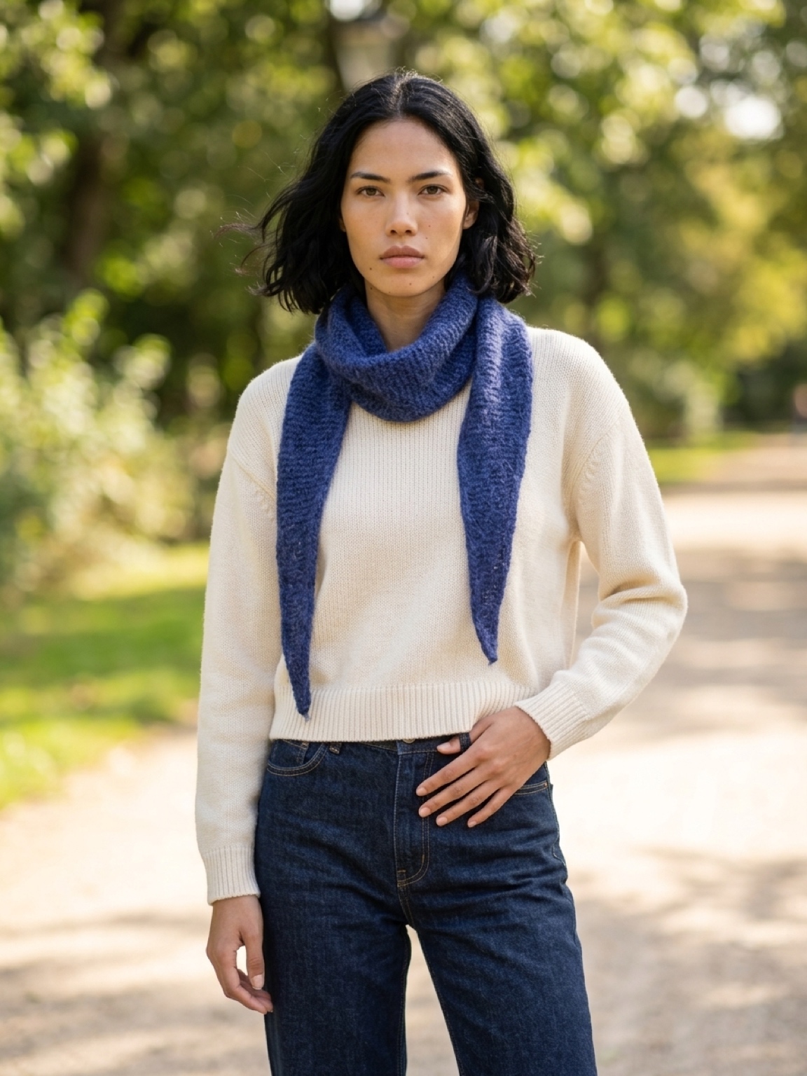 Echarpe Sophie's scarf - mohair et soie