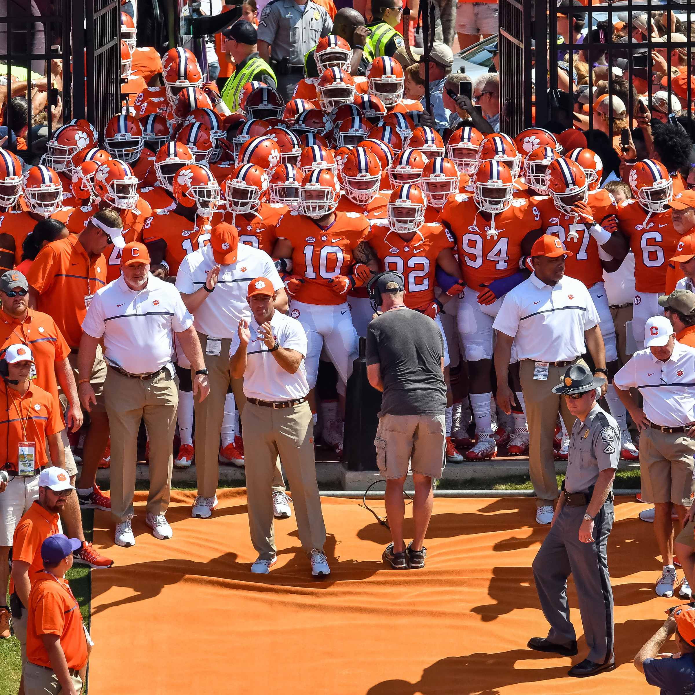 If you do not have a parking pass, there are lots near the stadium which are available for parking as well. Clemson Football Parking Map 2016