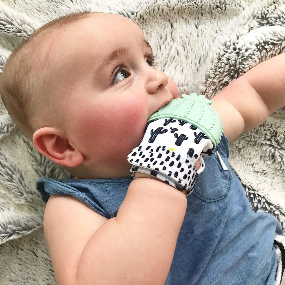 Hibobi Baby Siliconen Wanten Bijtring Mitten Voor Jongens Meisjes Baby Tandjes Handschoen Voor Pasgeboren Stop Zuigen Duim Speelgoed