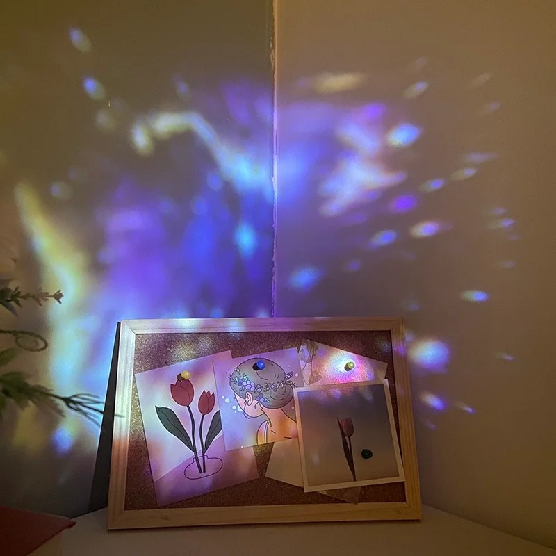 Planeet Achtergrond Projectielamp Galaxy Light Projector Night Light Photo Prop Muur Partij Decoratie Slaapkamer Decor Ночник
