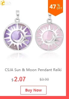 Csja Reiki Natuursteen Kettingen Roze Quartz Hangers Voor Vrouwen Meisje Leuke Kat Vorm Rock Black Onyx Kralen Ketting Sieraden f066