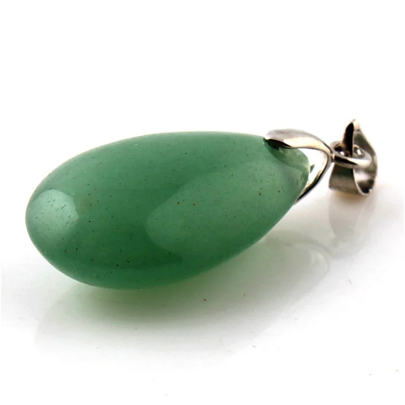 Diverse Natuursteen Water Drop Hangers Slinger Crystal Fluoriet Opalite obsidiaan Chakra Healing Reiki Kralen & Gratis verzending