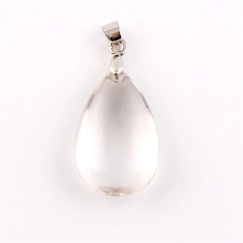 Diverse Natuursteen Water Drop Hangers Slinger Crystal Fluoriet Opalite obsidiaan Chakra Healing Reiki Kralen & Gratis verzending
