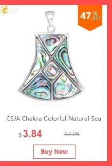 Csja Natuursteen Hanger Ketting Zilver Kleur Rose Bloem Tiny Hangers Cabochon Reiki Crystal Vrouwen Charm Sieraden G502