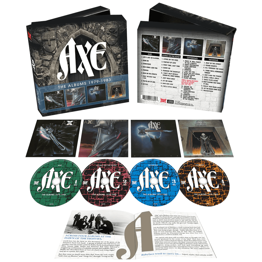 Axe The Albums 1979 1983 4 Cd