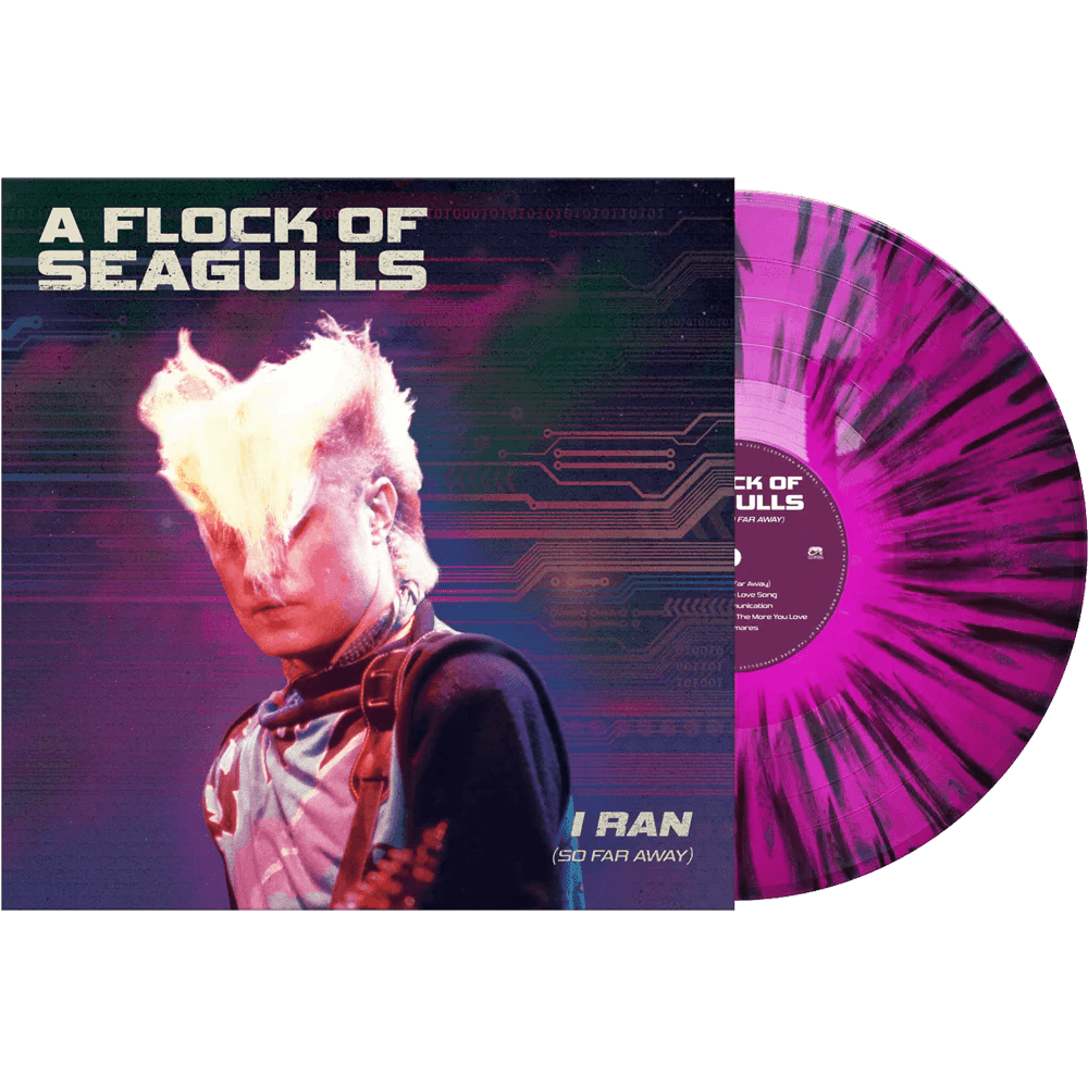 A Flock Of Seagulls I Ran So Far Away Limited Edition Purple Blac