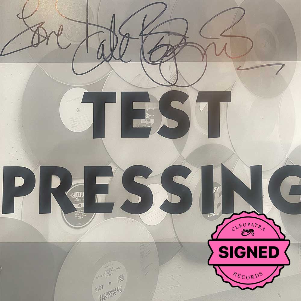 Missing Persons Hollywood Lie Vinyl Test Pressing Signed