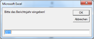 Die InputBox in VBA