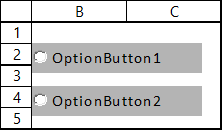 VBA: Das Steuerelement OptionButton