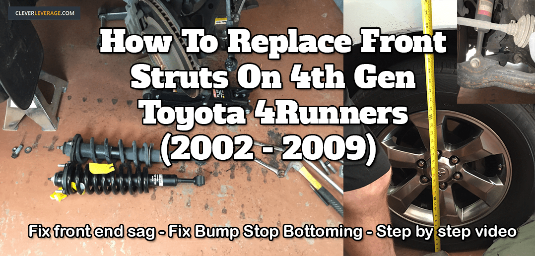 Toyota 4runner Complete Strut Replacement 4th Gen Shocks