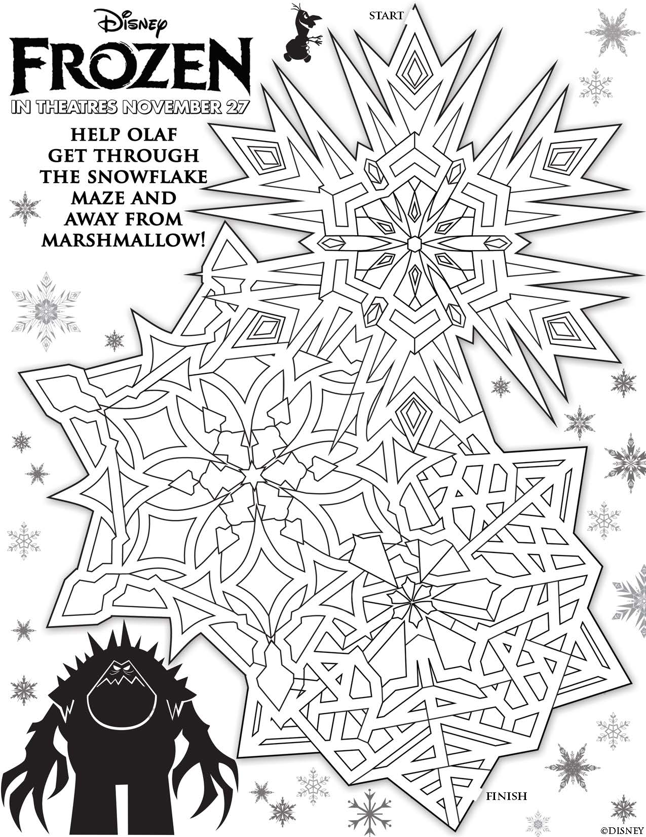 disney s frozen activity pages cleverly changing