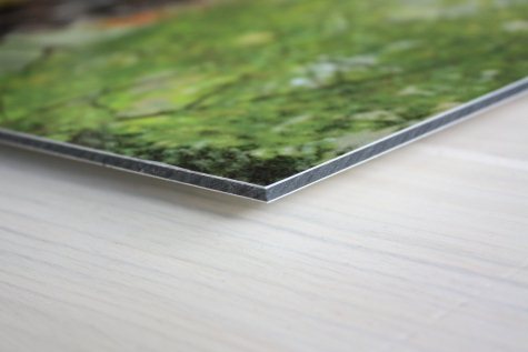Impression sur dibond (aluminium)