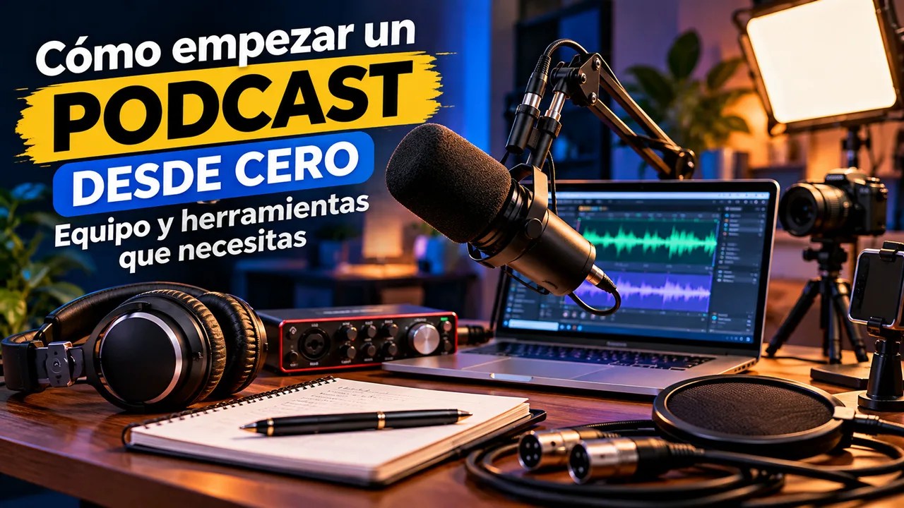 ¿Qué necesitas para empezar un podcast?