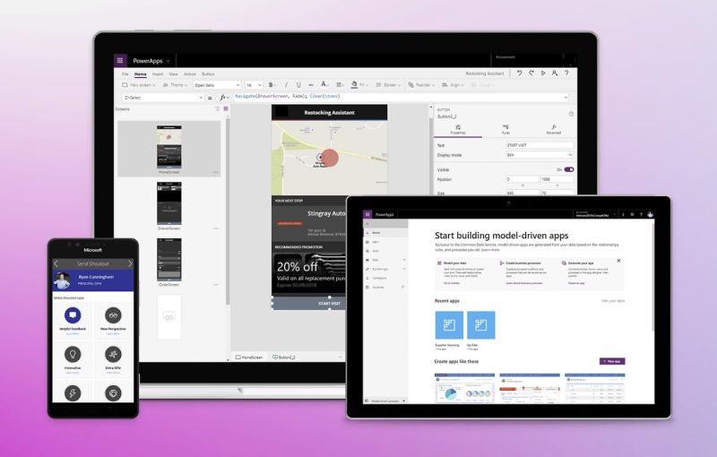 Click Crm D365 Power Apps - Landscape Designs - Professional Mobile Collection