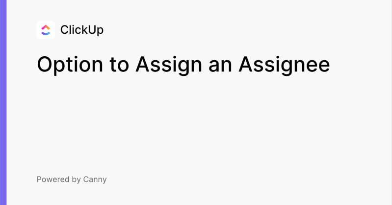 Assignee Removed Is Option But No Remove From List Option Voters Clickup - Space Design Collection - High Resolution Quality