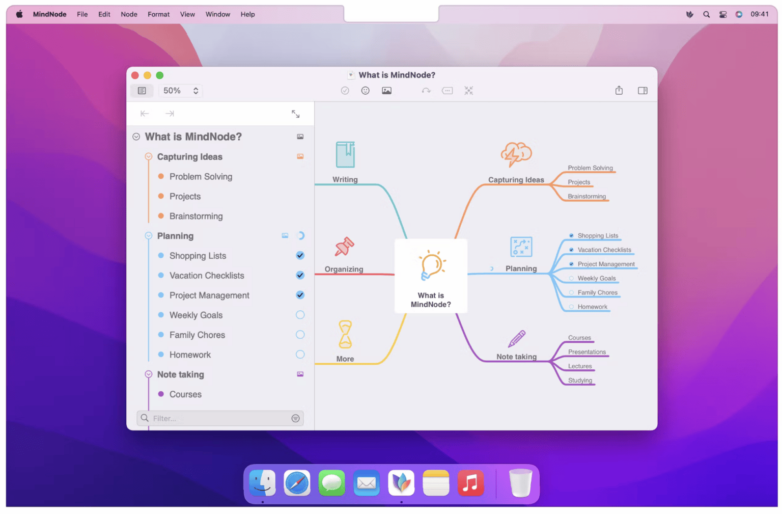 10 Best Mind Map Software For Mac Users In 2026 ClickUp MindNode Product Example 1536x1009 