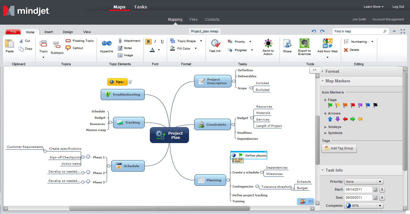10 Best Mind Map Software For Mac Users In 2026 ClickUp View Interface Mapping 