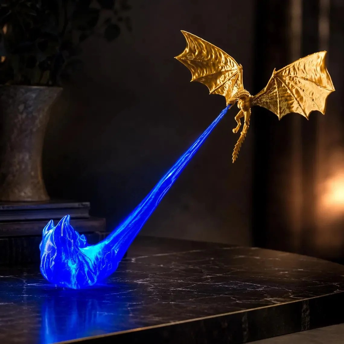 ClickWix Custom Dragon LED Night Light, 3D Fire Breathing Dragon Lamp, Battery Powered Fantasy Figurine, Personalized Gamer Room Decor Gift - Image 18