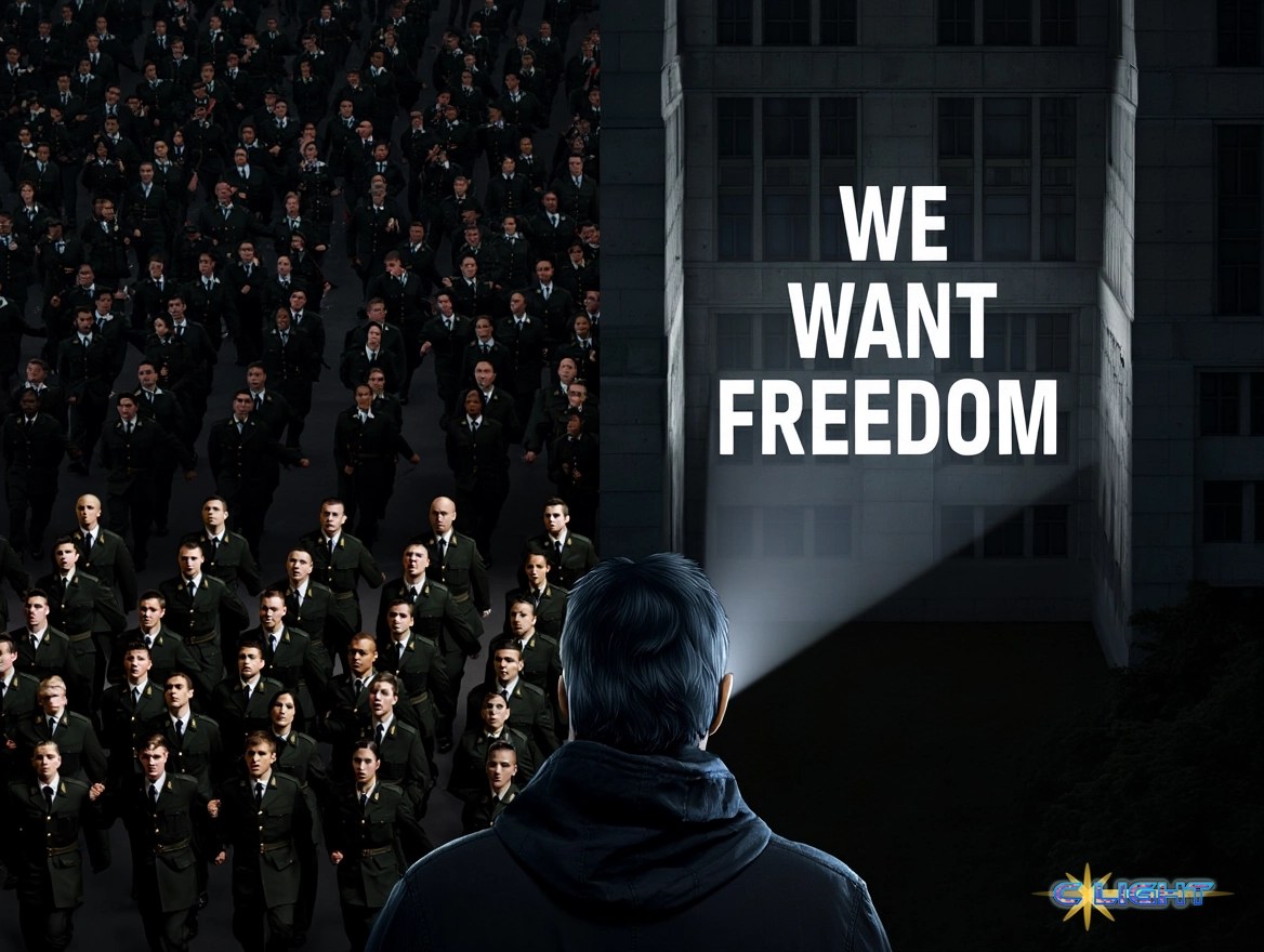 The Projector and the Parade: A New Blueprint for Defiance in an Authoritarian Age