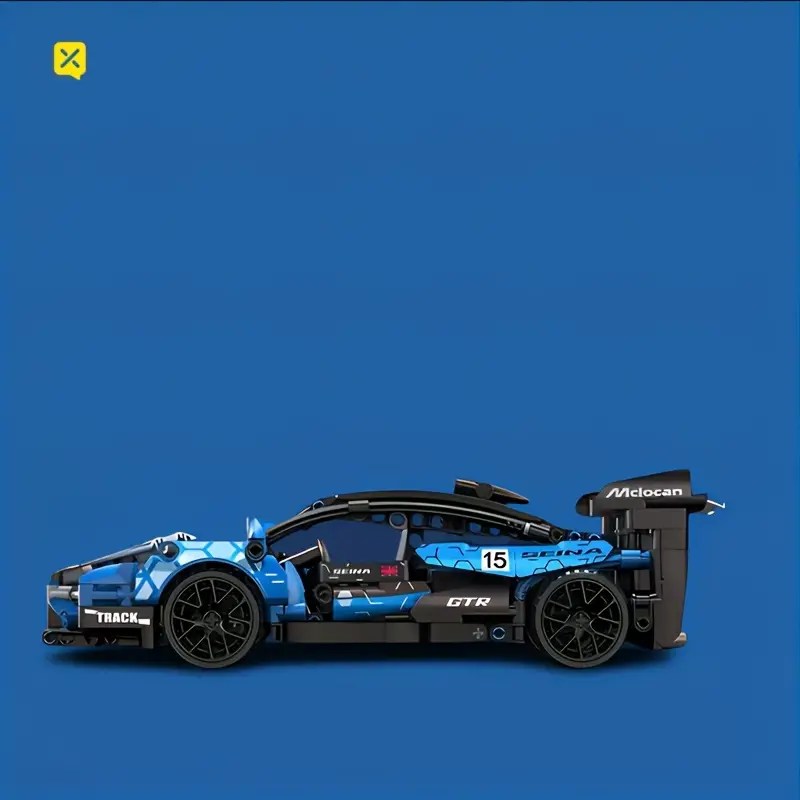 Pullback McLaren Senna GTR Building Block Set - Image 3