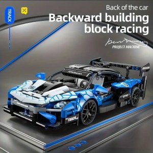 Pullback McLaren Senna GTR Building Block Set