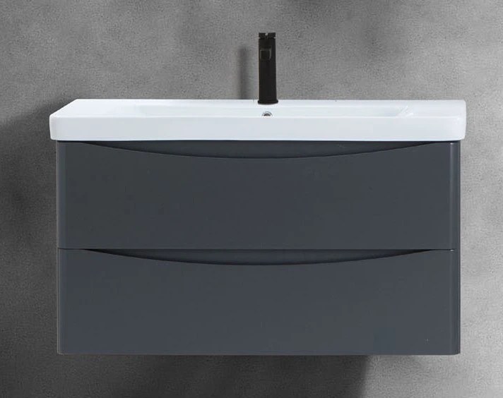Lavoar cu dulap Zen 105cm (anthracite)