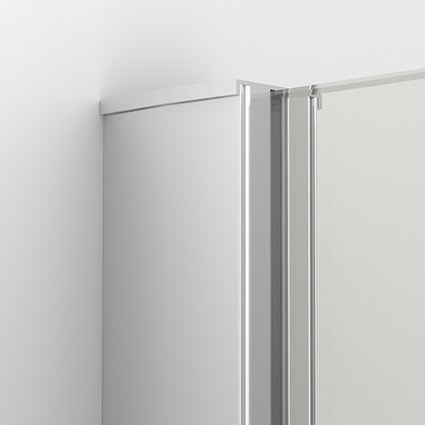 New Renoma LINE GOLD - Душевые кабины Квадратные и прямоугольные 2 двери стекло чистое 6mm