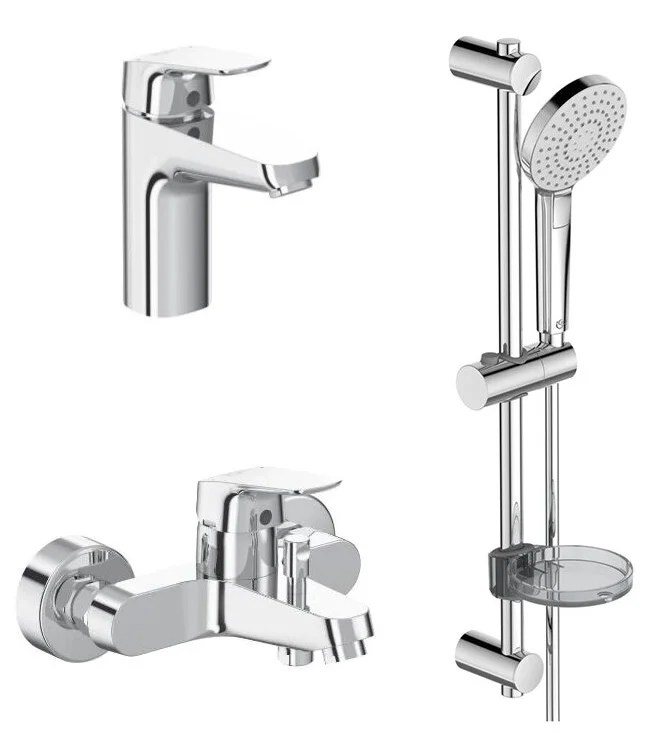 Set baterii Ideal Standard CERAFLEX (Cada+Lavoar+Bara dus) BD001AA