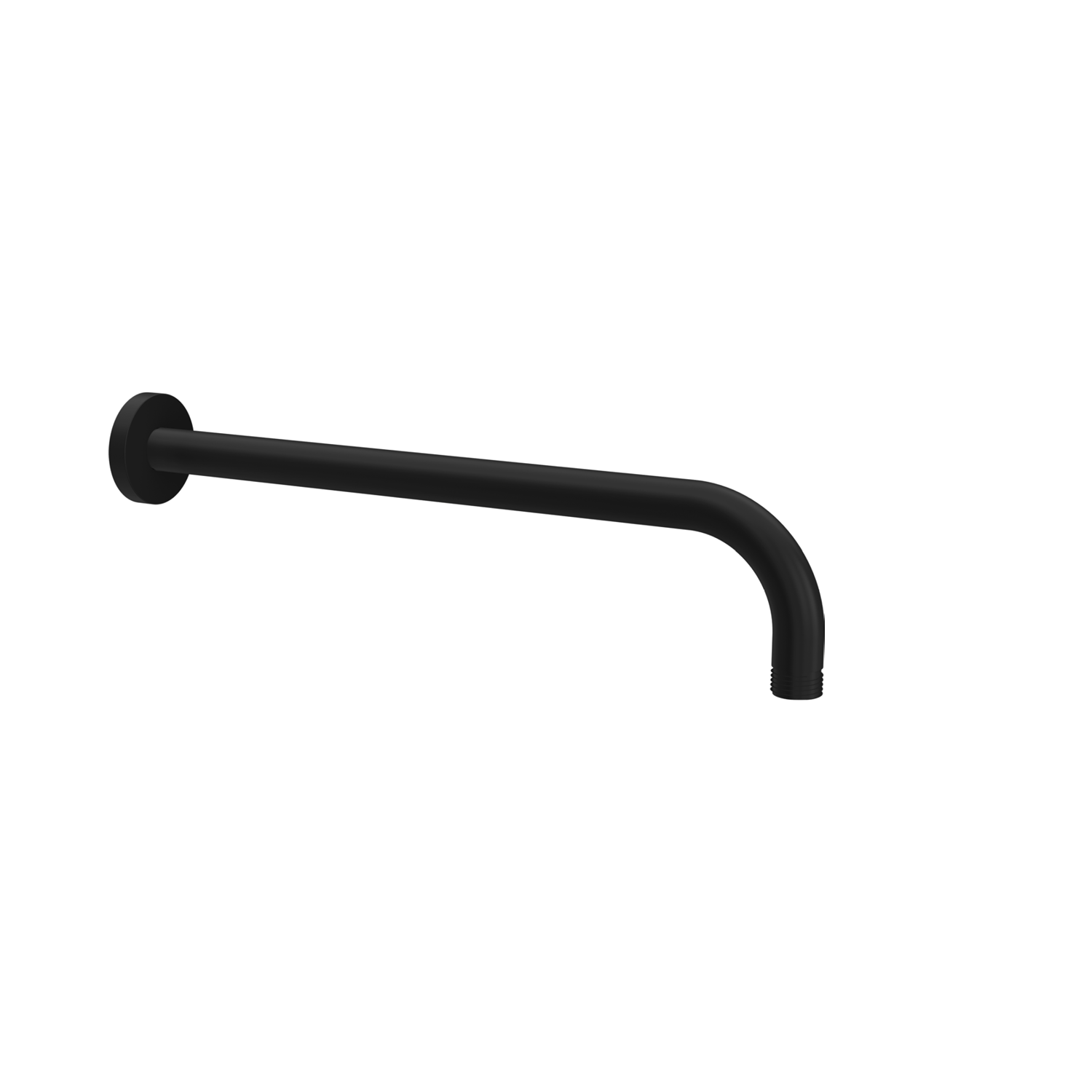 Bara p/u dus-plafon Creavit Matt Black A12S