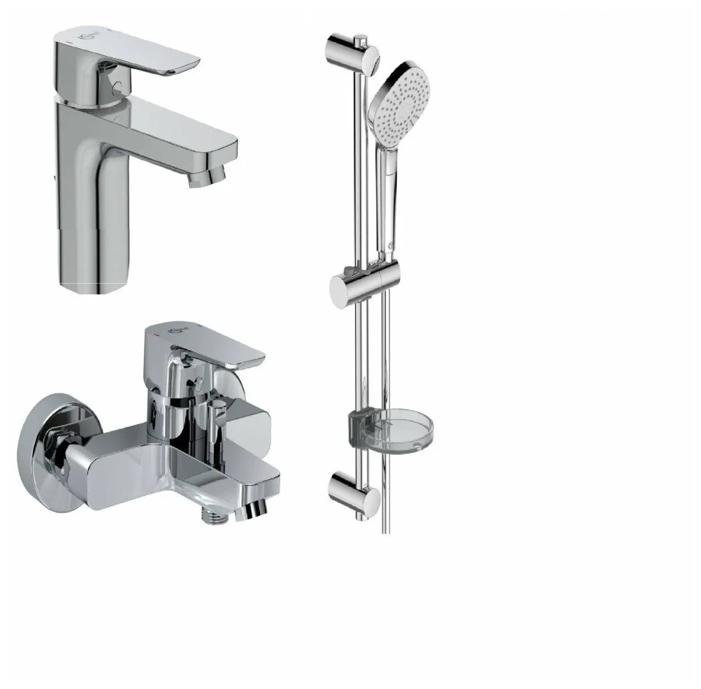 Set baterii Ideal Standard CERAPLAN(Cada+Lavoar+Bara dus) BD005AA