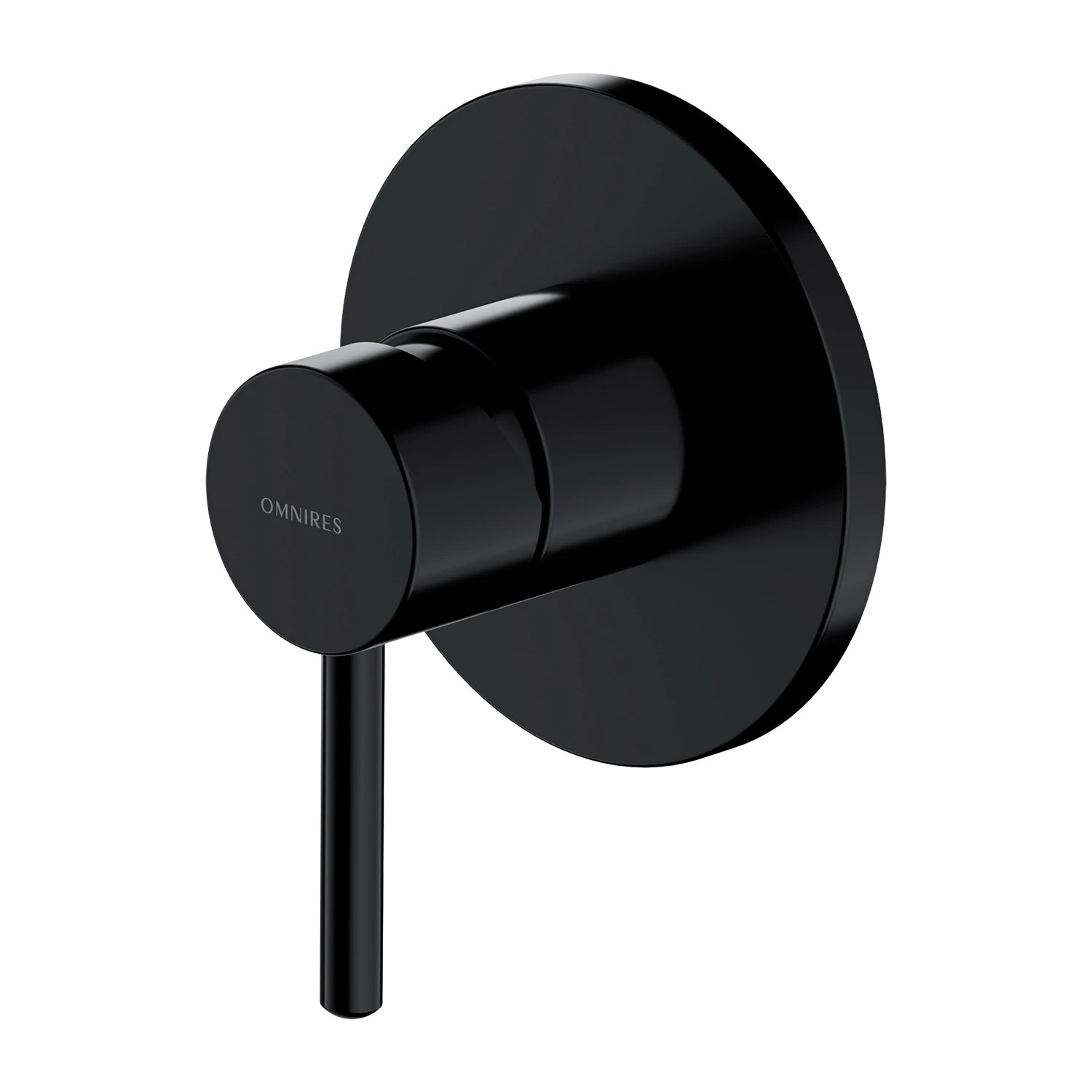 Смеситель для душа скрытого монтажа OMNIRES Y Semi-Matt Black Y1245BL
