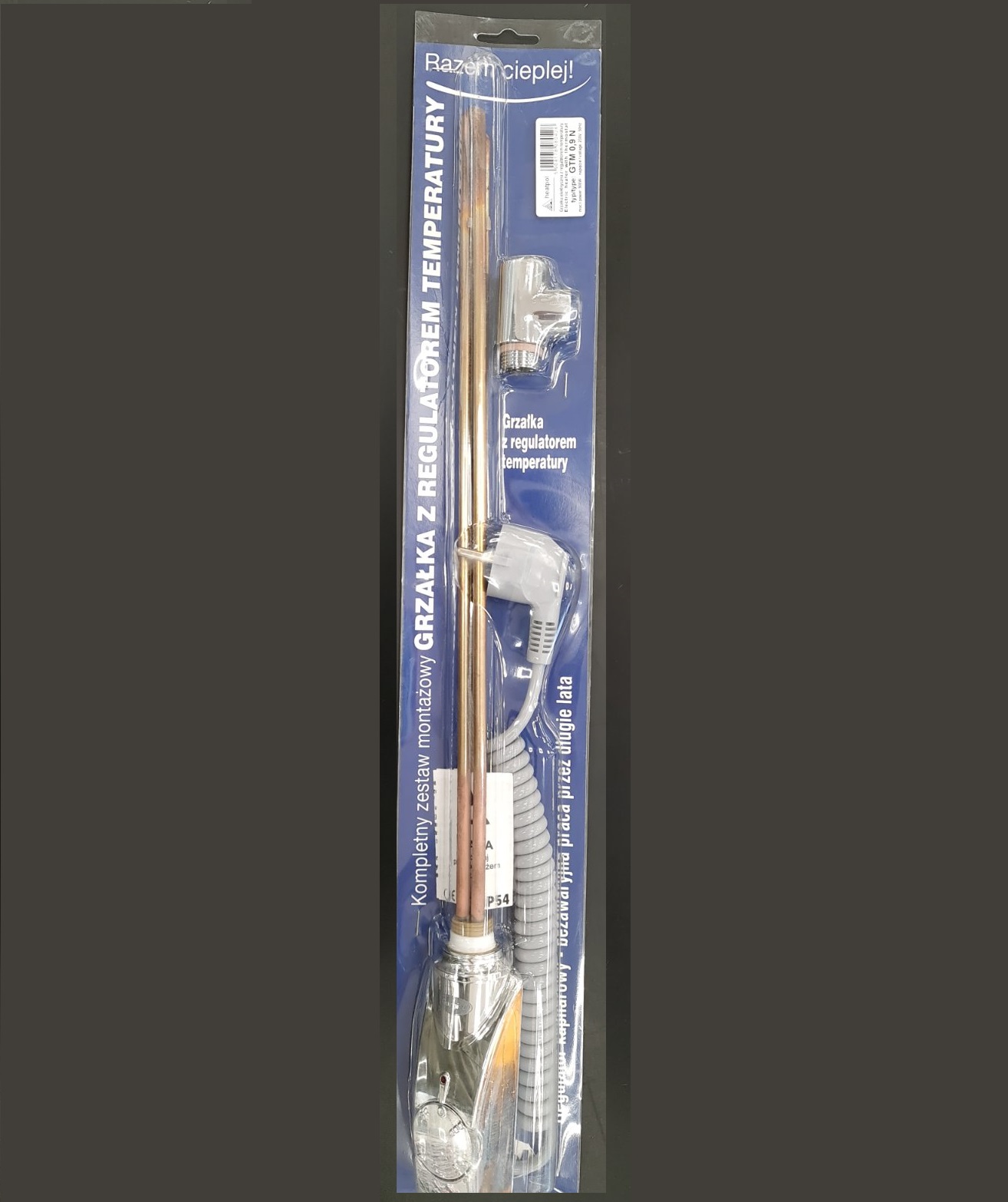 Rezistenta electrica radiator GORGIEL 1/2 900W Chrome 2204075004