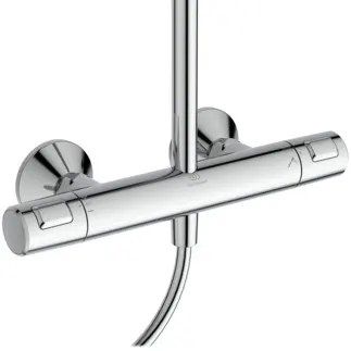 Baterie cu Coloana si palarie Ideal Standard CERATHERM T25+ (Dus) Termostata A7210AA