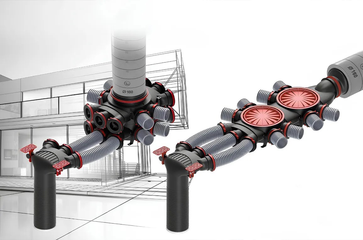 Recuperator de caldura O'ERRE Ghost Active / 25dB /60 m3/h / D.160 / 93% / Made in Italy