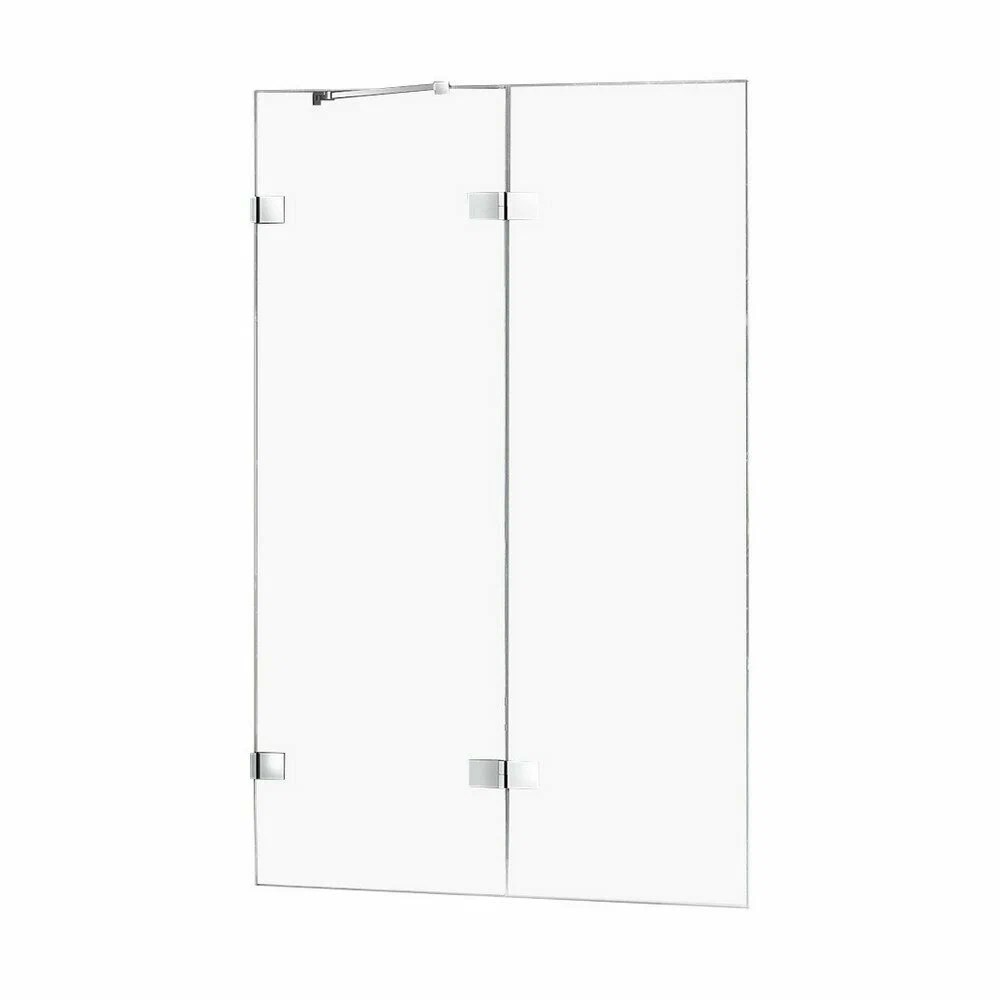 NT Paravan Avexa L Bathtub Screen Hinged 100x150 EXK-1954