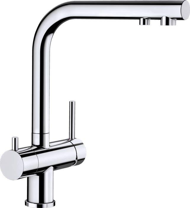 Baterie chiuvetă cu conectare la filtru Blanco FONTAS II (chrom) 523128