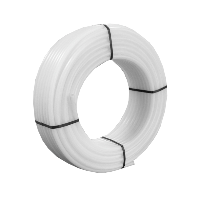 Teava podele calde Fittingsestandar PEX-a 16x2 cu bariera de oxigen  Made in Spain (600m) white
