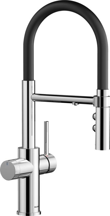 Baterie chiuvetă cu conectare la filtru Blanco Catris-S Flex (crom) (526705)