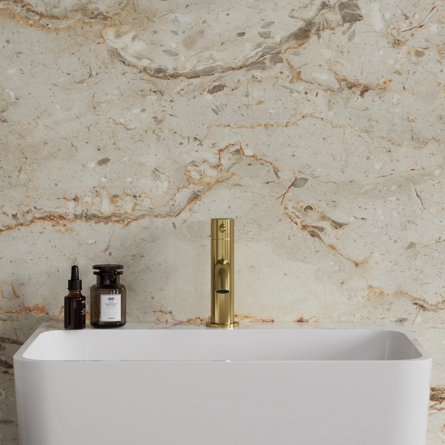 Baterie lavoar Omnires Y brushed gold Y1210NGLB