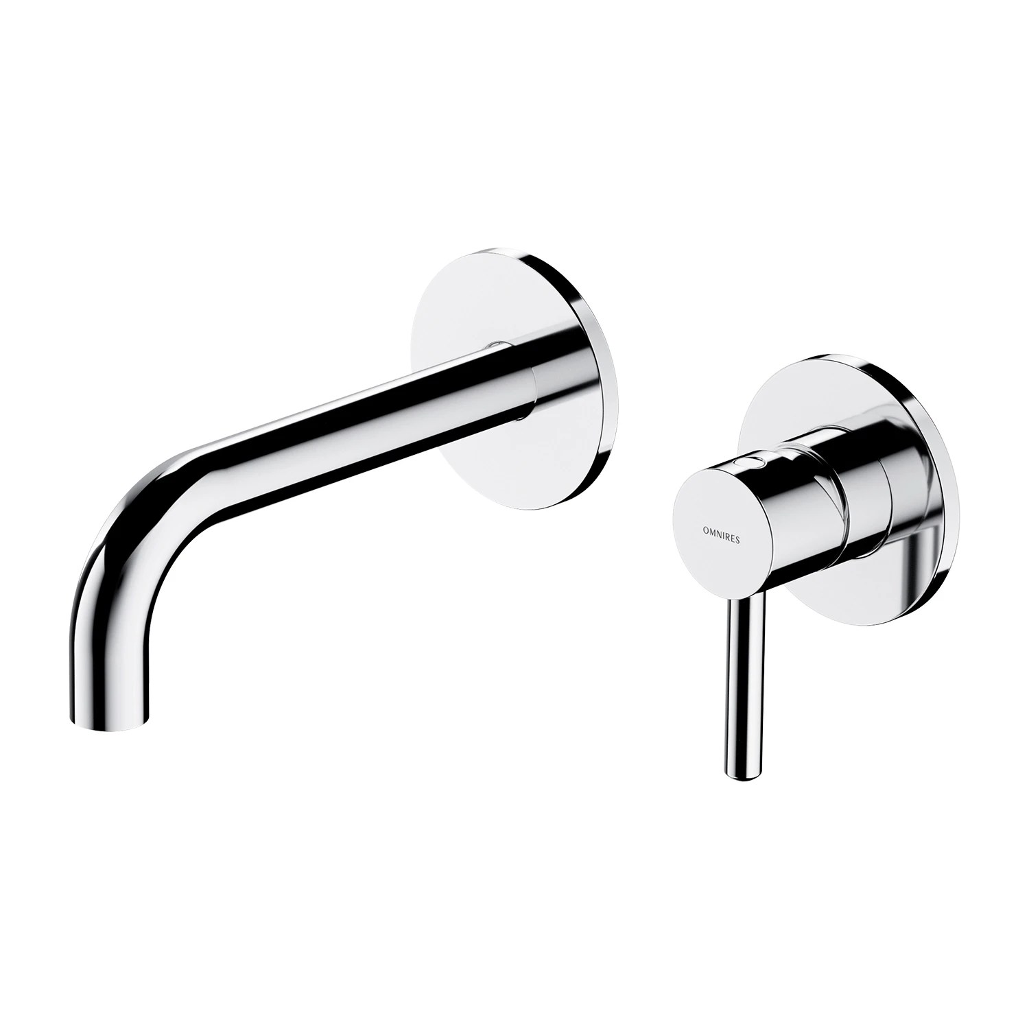 Смеситель встраиваемый для раковины Omnires Y Chrom Y1215HCR (16-18cm)