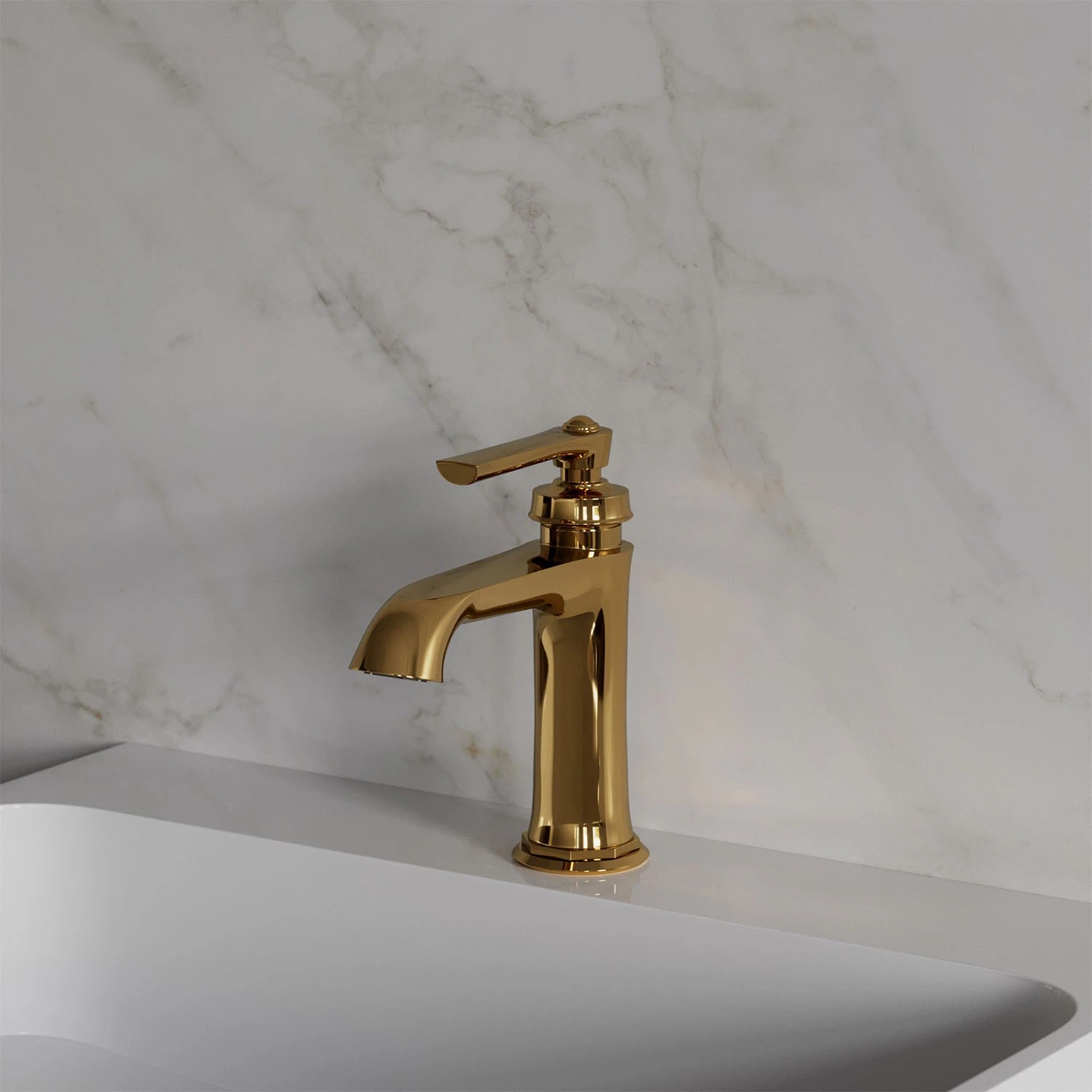 Baterie lavoar Omnires Armance Polished Gold AM5210GL