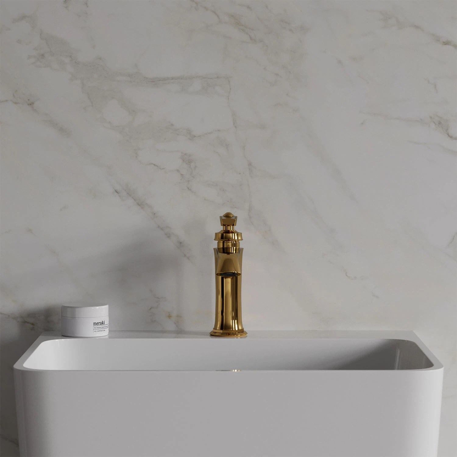 Baterie lavoar Omnires Armance Polished Gold AM5210GL