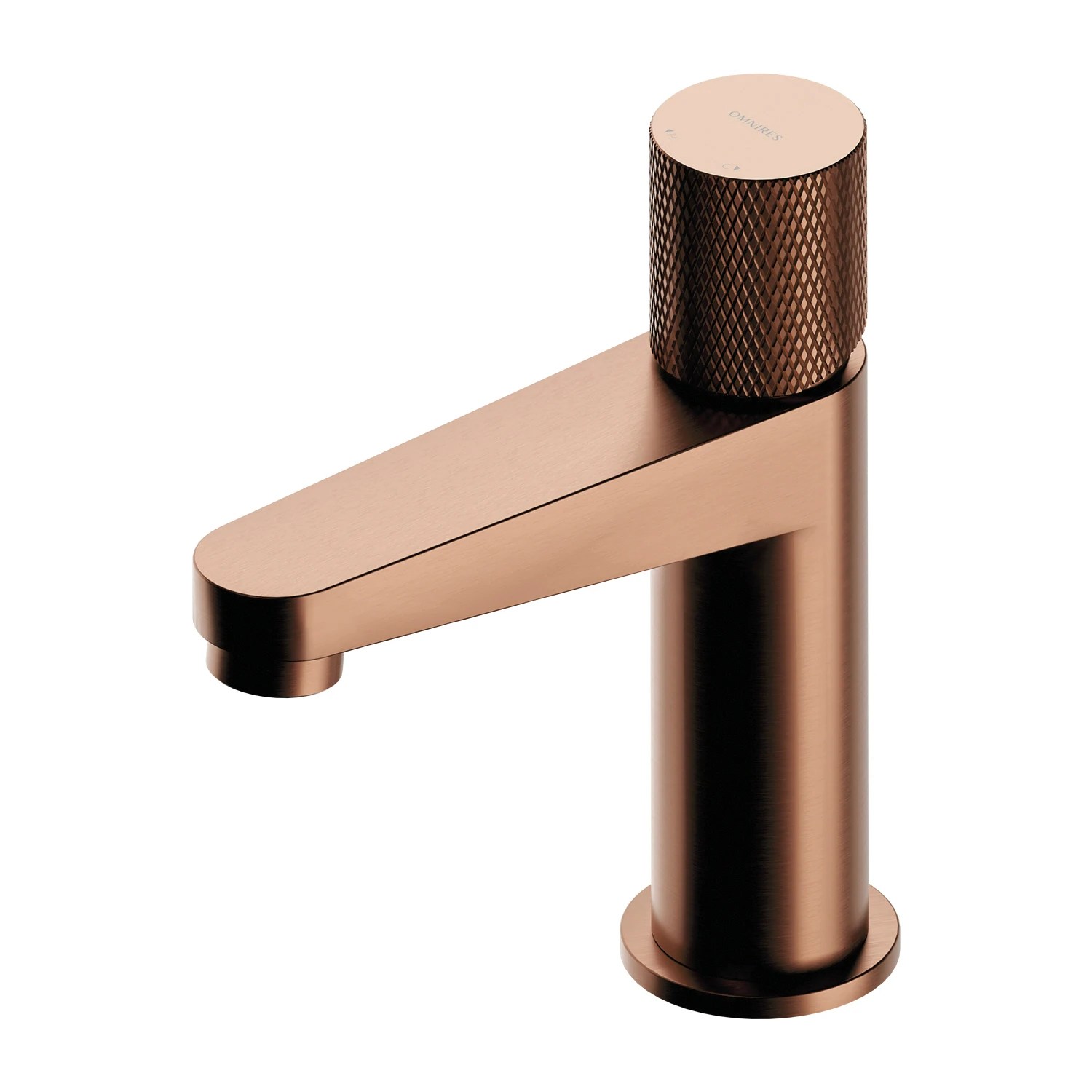 Baterie lavoar Omnires Contour Brushed Copper CT8010CPB