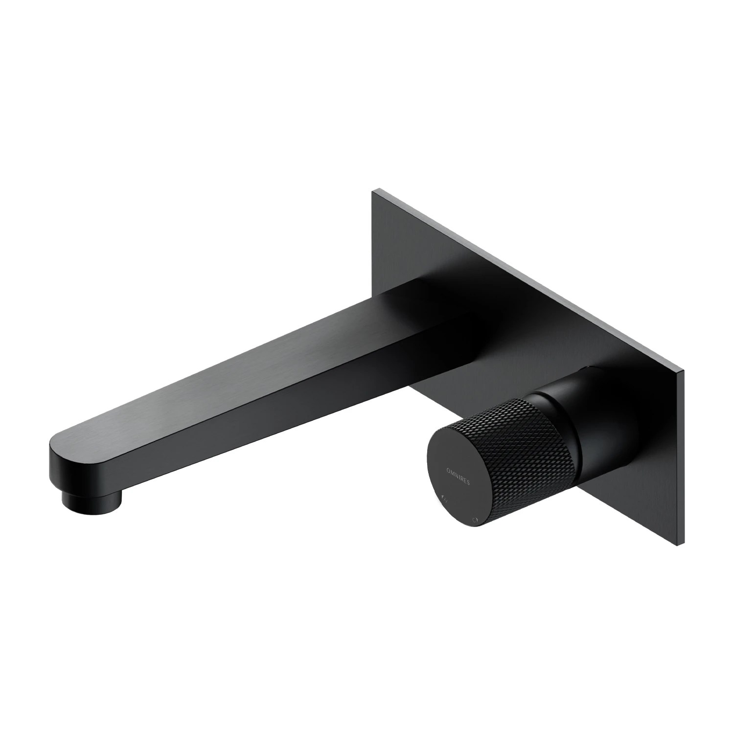 Baterie încastrată lavoar Omnires Contour Brushed Anthracite CT8015AT