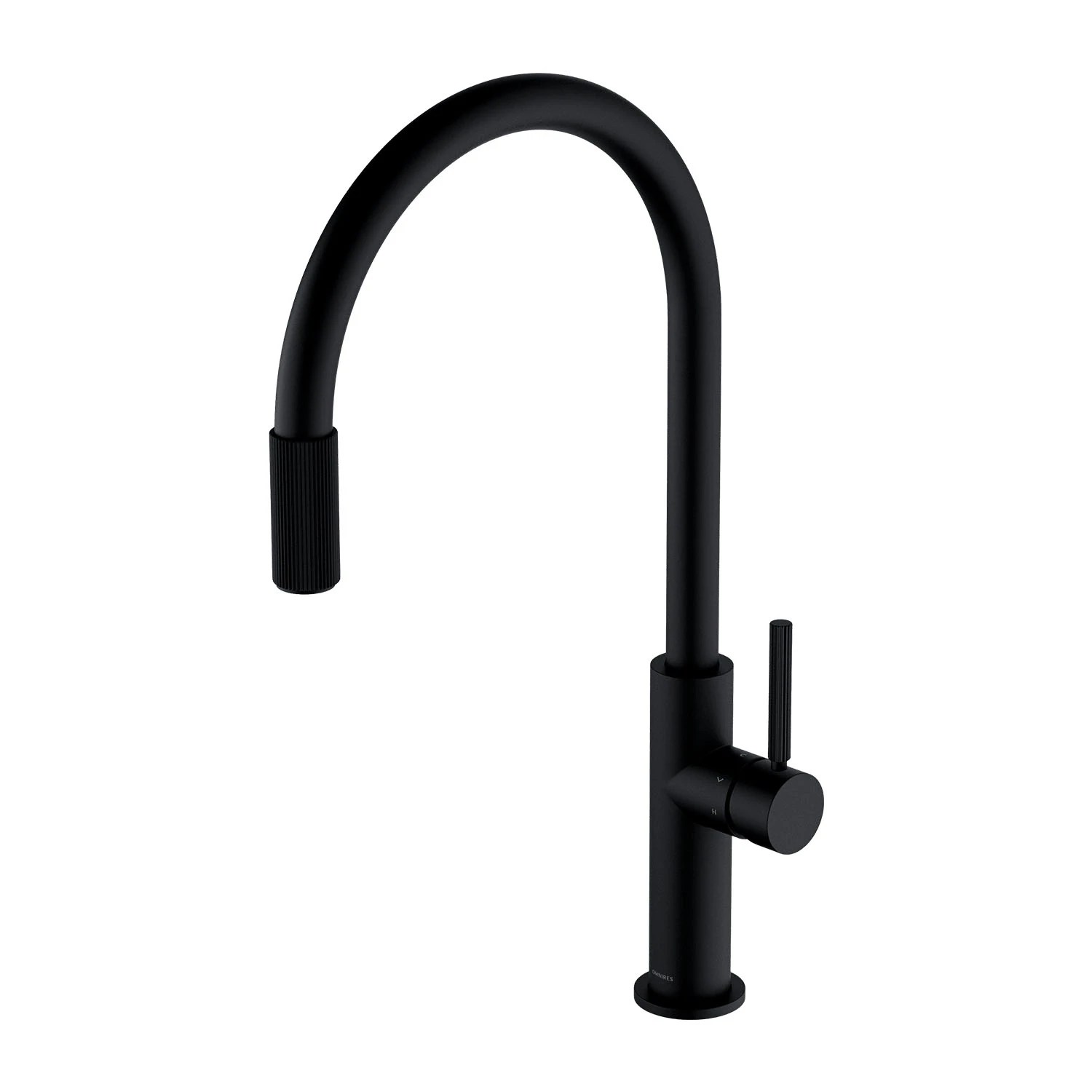 Baterie chiuvetă cu conectare la filtru OMNIRES Switch Black SW9057-FD1BL