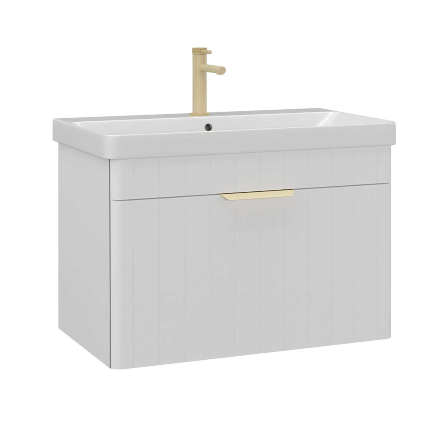 Lavoar cu dulap ORKA Procida 80 White
