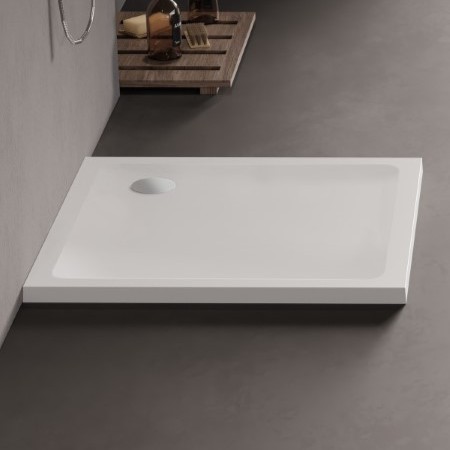 Cadita dus NT Mild Rectangular White 90x90x4,5 mm B-0626