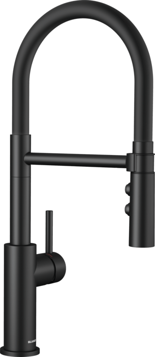 Baterie chiuvetă  Blanco Catris-S Flex negru / 525793 (fara conectare la filtru)