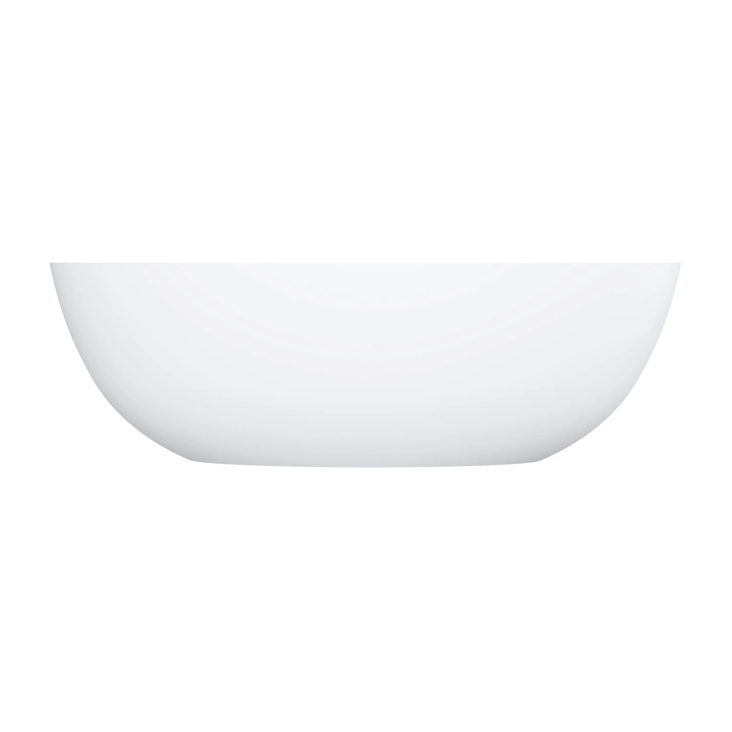 Cada baie freestanding OMNIRES SHELL M+ 160x75cm White Mat (SHELLWWBM)
